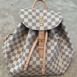 Louis Vuitton Damier Azur Sperone Backpack